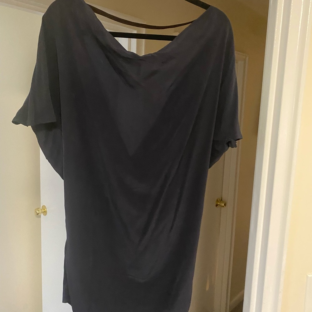 Dress it up or down. Low back, really comfy.